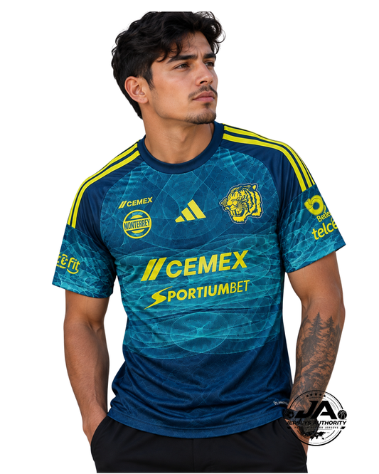 26/27 Tigres UANL Third Teal Jersey - Fan Version