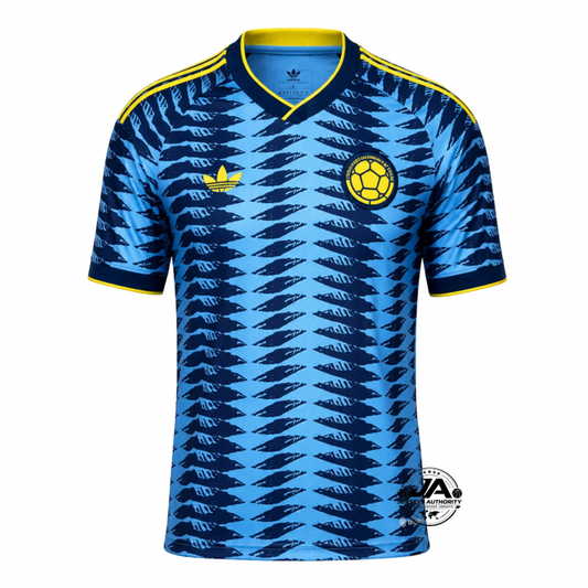 Camiseta de visitante de Colombia para el Mundial de 2026 - Versión aficionado