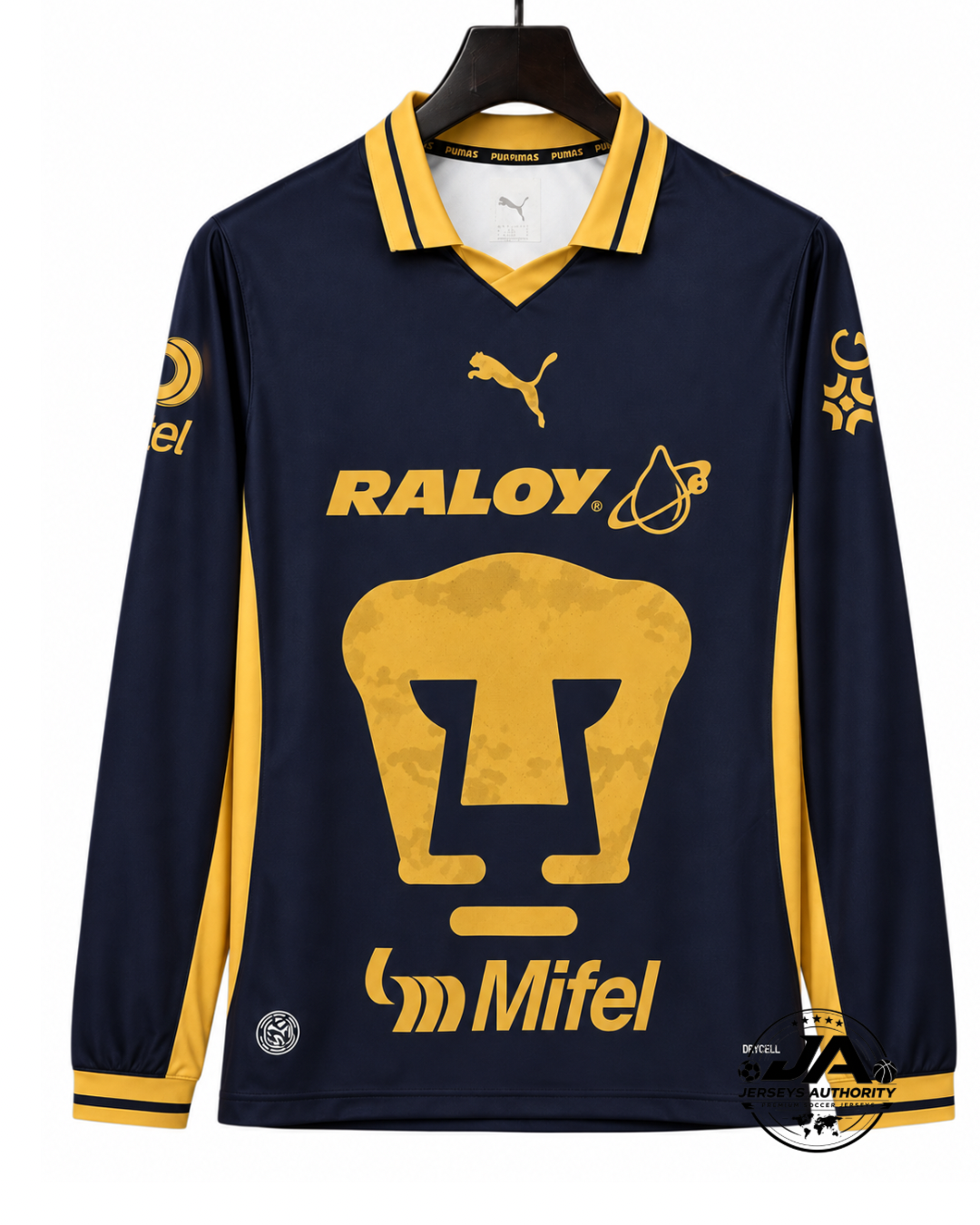 26/27 Pumas Home Long Sleeve Jersey - Fan Version