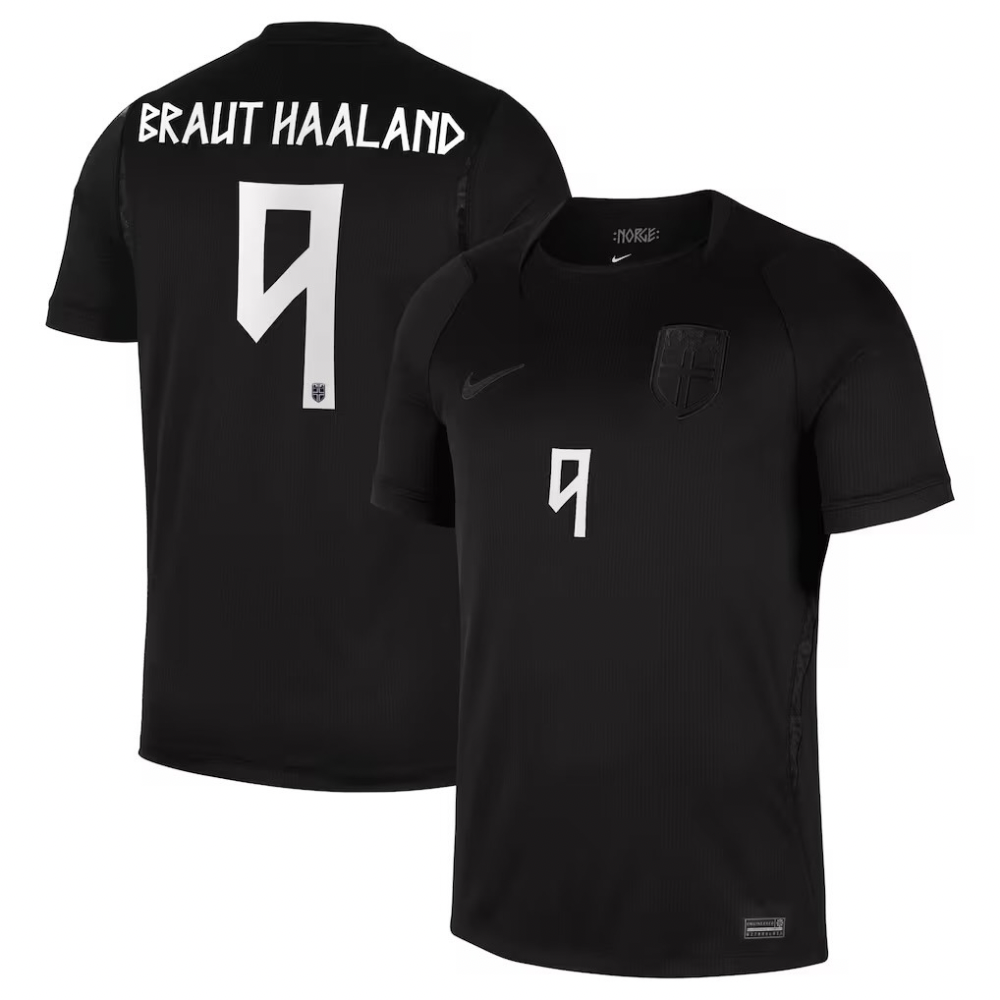 Norway 2026 World Cup Away Shirt Braut Haaland Player Version