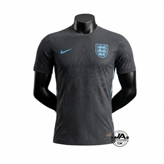 England 25/26 Training Jersey - Black - Player Version - Slim Fit