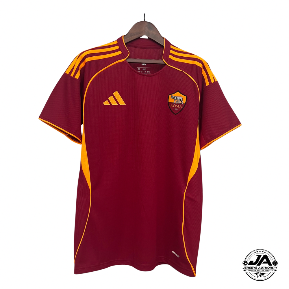 Camiseta del traje de entrenamiento previa al partido de la AS Roma 2025/26