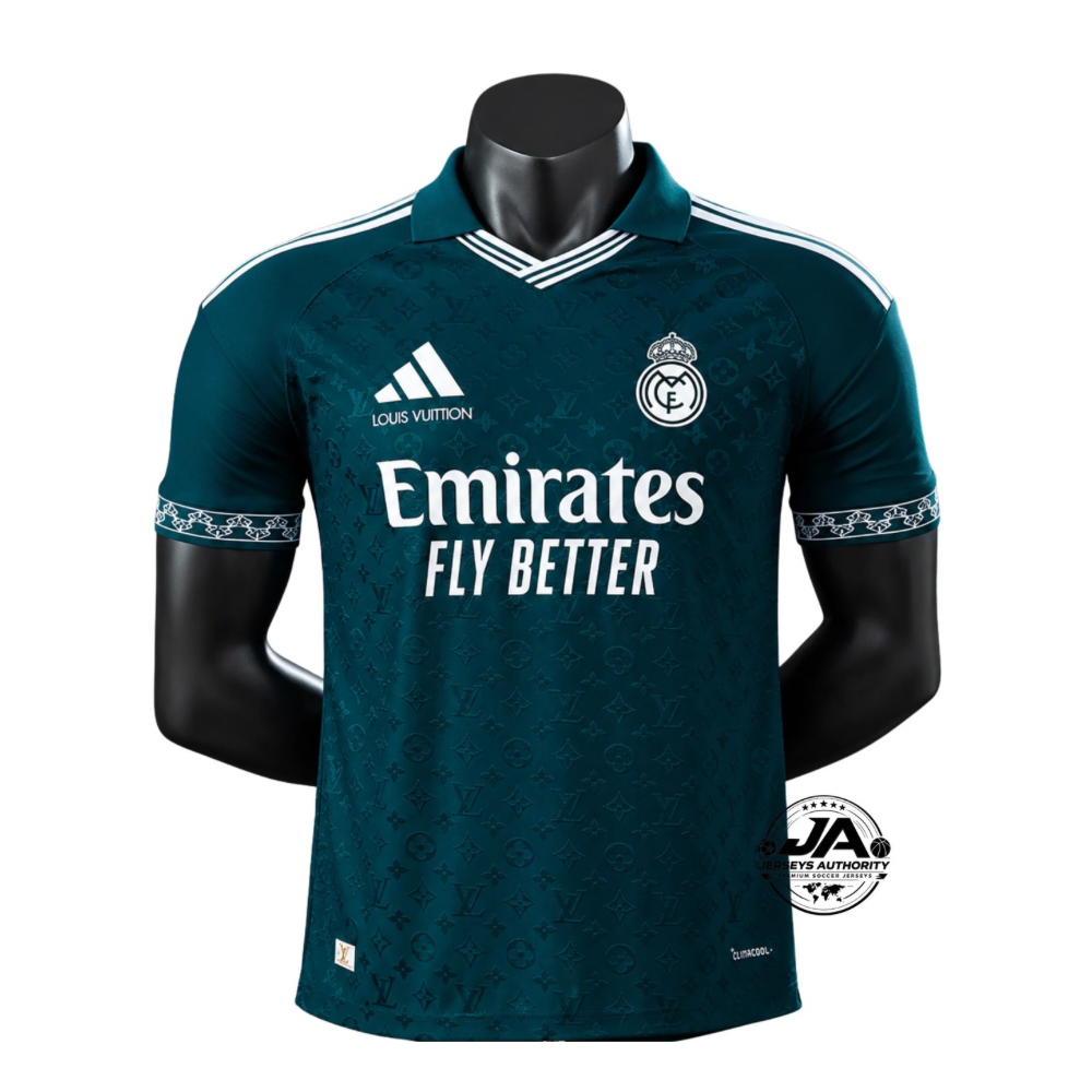 2026 Real Madrid × Louis Vuitton Special Edition Player Version - Slim Fit
