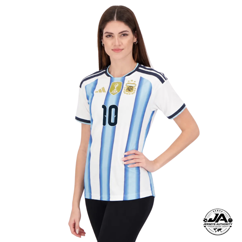 Argentina Home Women's Messi Jersey 2026 World Cup