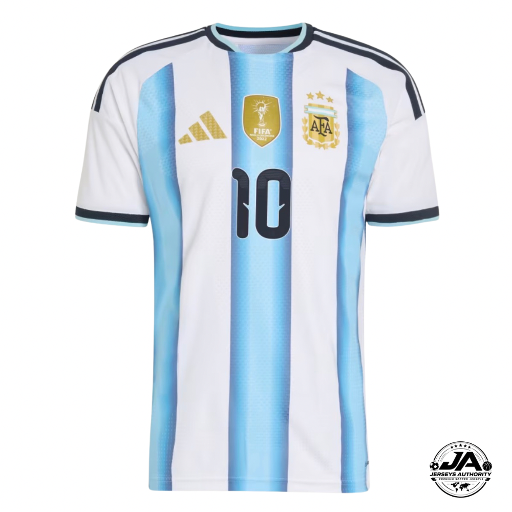 Kids Kit Argentina Home Messi 10 Fan Jersey Shirt 2026 World Cup