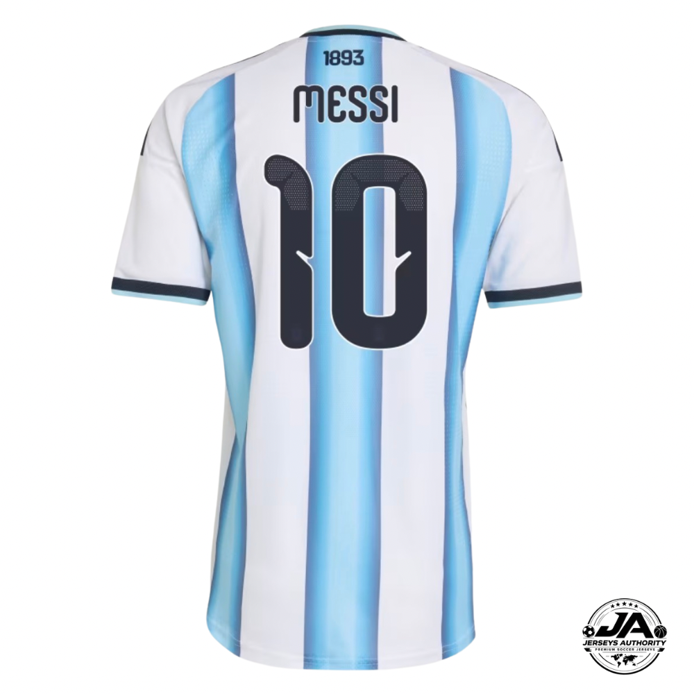 Kids Kit Argentina Home Messi 10 Fan Jersey Shirt 2026 World Cup