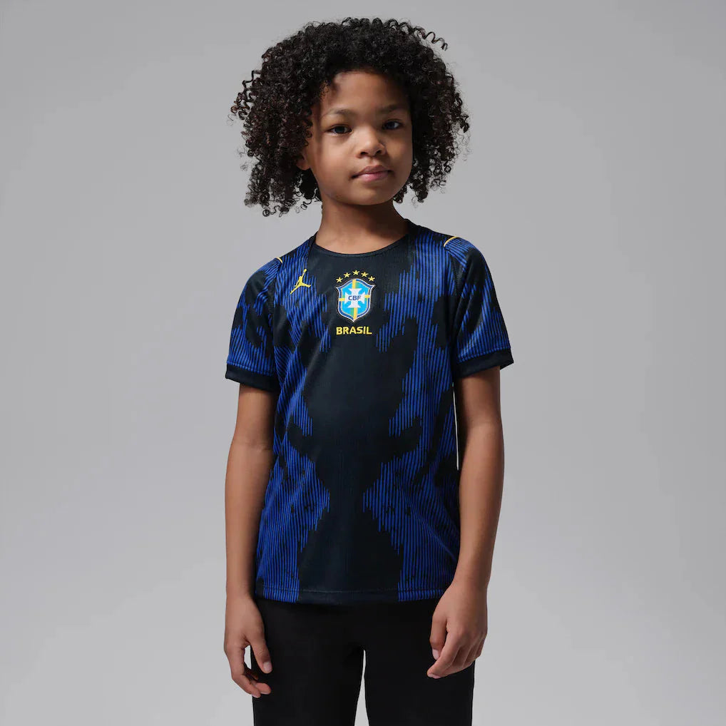 Brazil Infantil Jordan Away 2026 World Cup - Kit Kids Brasil
