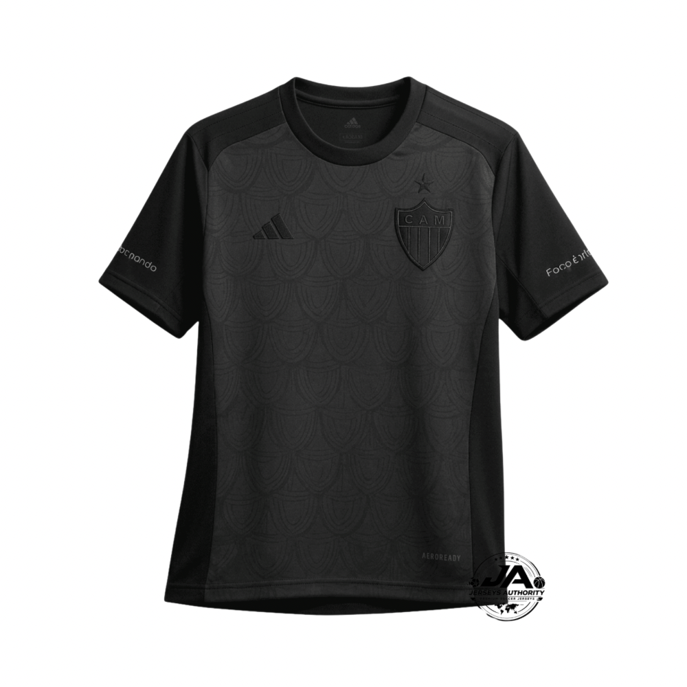 Atlético Mineiro Totalmente Negro 2025/26 - Galo en la Sangre