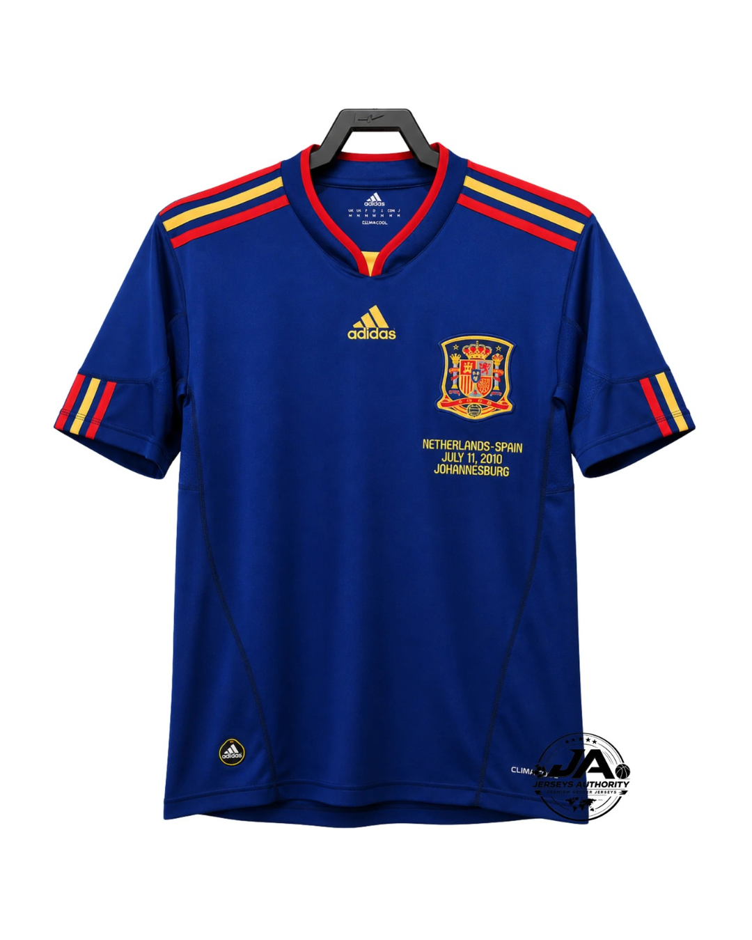 Spain 2010 World Cup Final Away Jersey - Retro Version