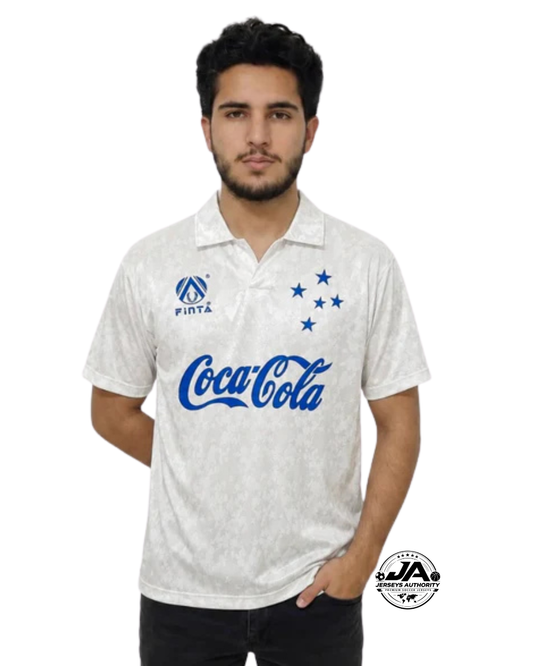 Camisa Cruzeiro Retrô Branca 93/94 - Torcedor