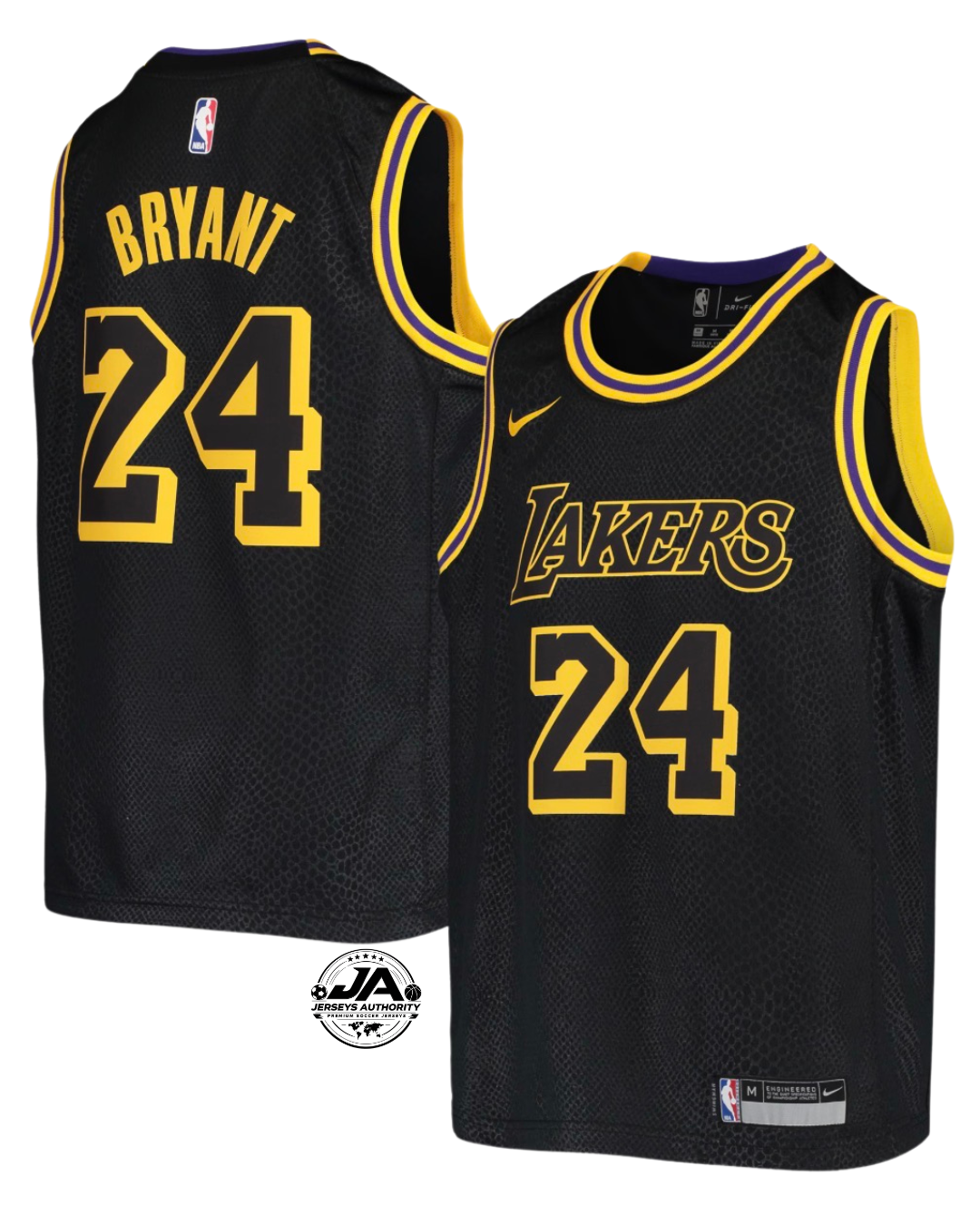 Los Angeles Lakers Black Mamba Jersey - Black - Nike