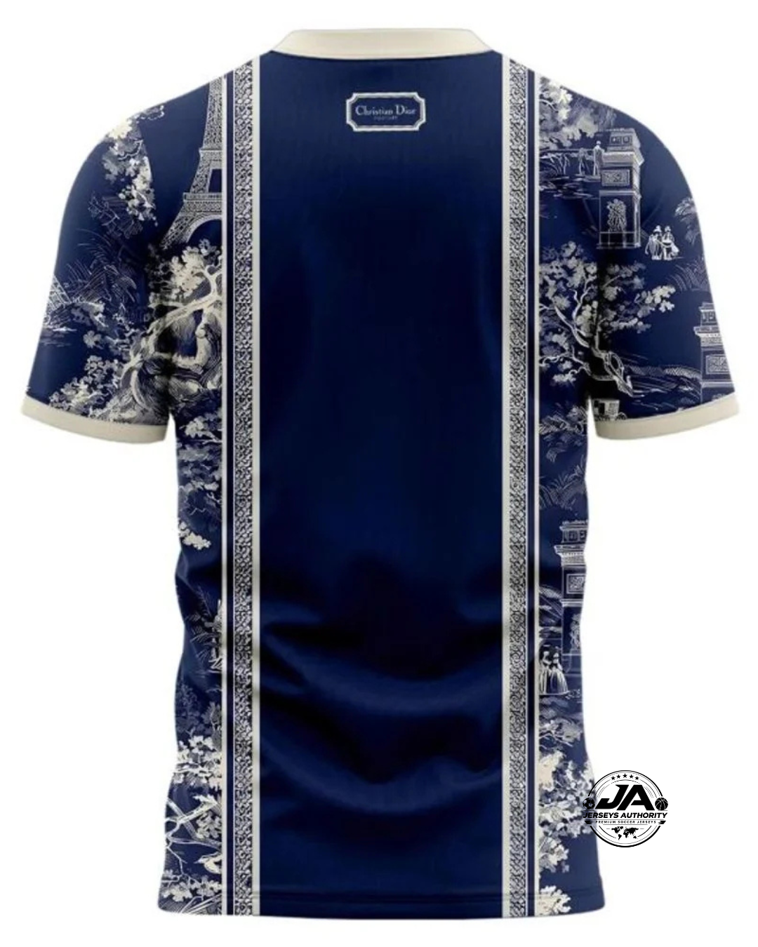 PSG Polo Vintage Paris Eiffel Tower Graphic 2026/27 - Player Version