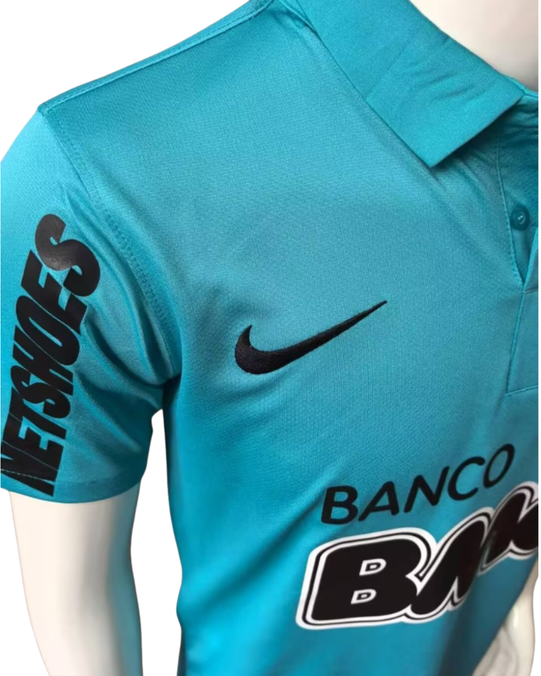 Santos Retro 12/13 Third Blue Jersey - Fan Version