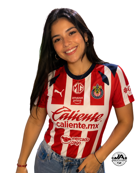Camiseta de Local Chivas de Guadalajara 2025/26 - Mujer