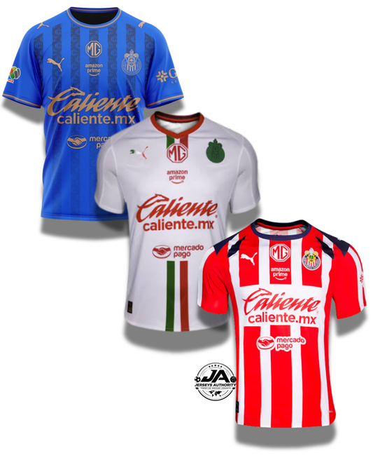 Chivas de Guadalajara 2025/26 - Kit 3 Fan Version