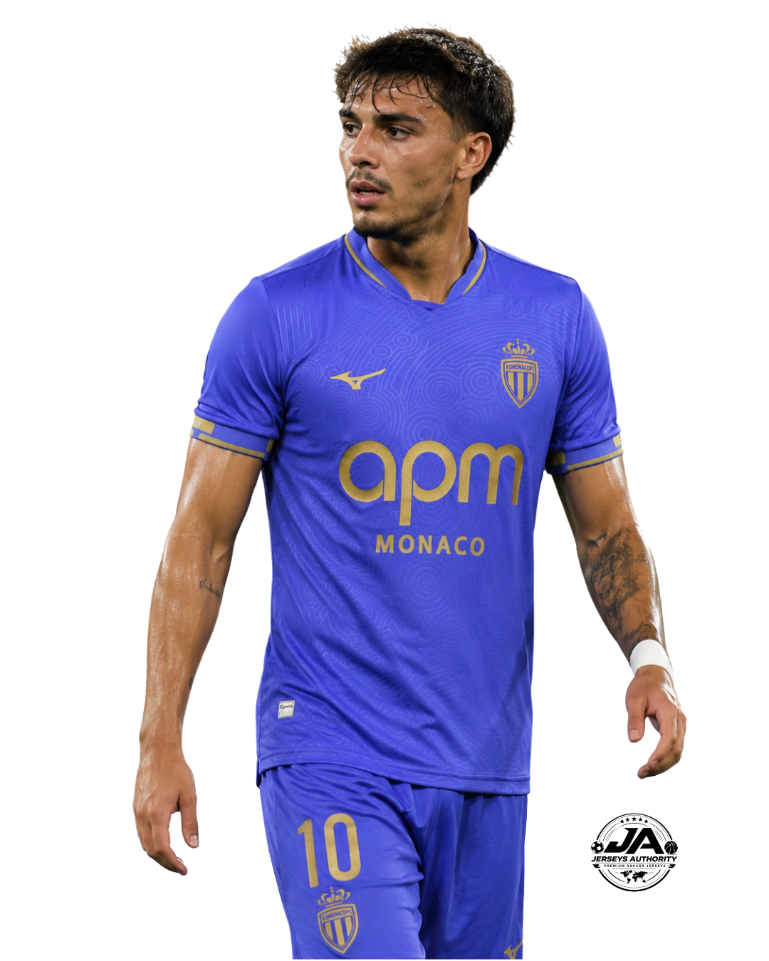 2025/26 AS Monaco Away Jersey - Player Version Slim Fit