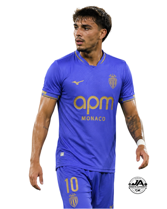 2025/26 AS Monaco Away Jersey - Player Version Slim Fit