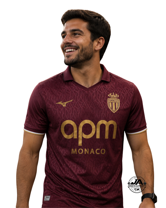 Camiseta de Visitante del AS Monaco 26/27 - Versión Fan