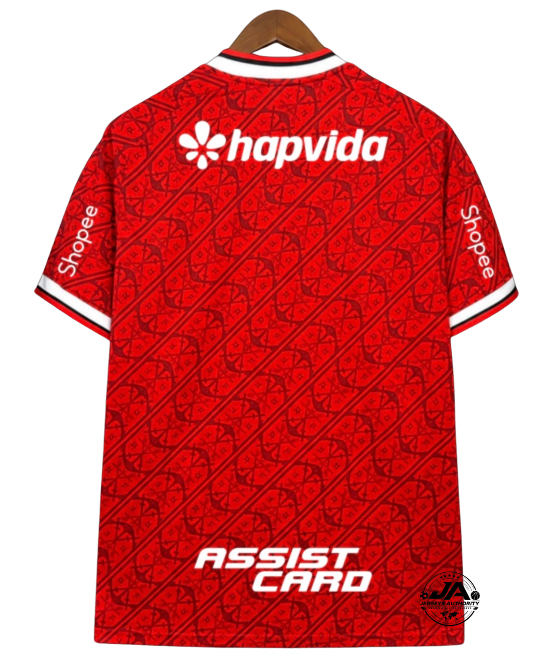 Camiseta de Jugador Alternativa Roja del Flamengo 2026/27 con Patrocinadores Completos - Corte Ajustado