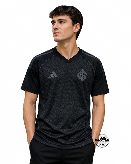 Internacional 25/26 Black Third  Jersey - Fan Version