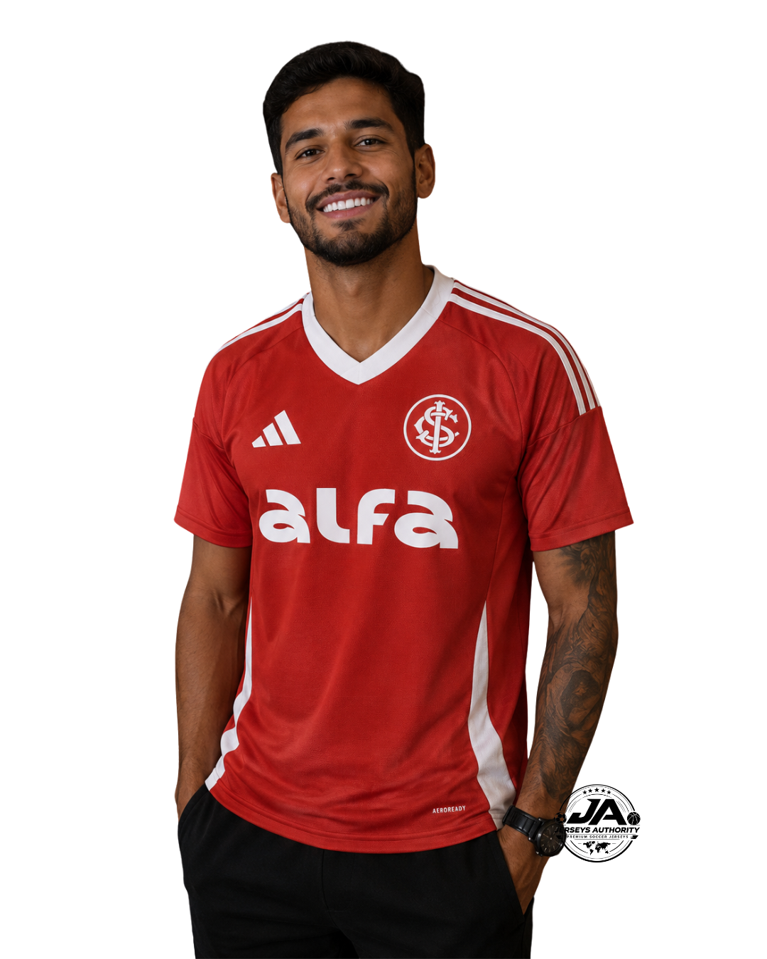 Camiseta Internacional I 2025/26 Home Con Todos los Patrocinios - Fan