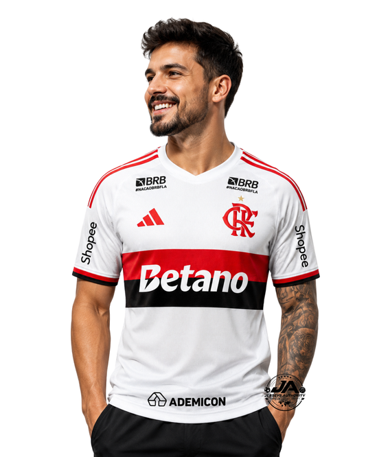 Camisa Flamengo II 2026/27 Away Full Sponsors - Torcedor