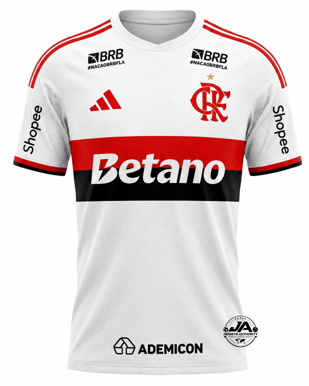 Camisa Flamengo II 2026/27 Away Full Sponsors - Torcedor