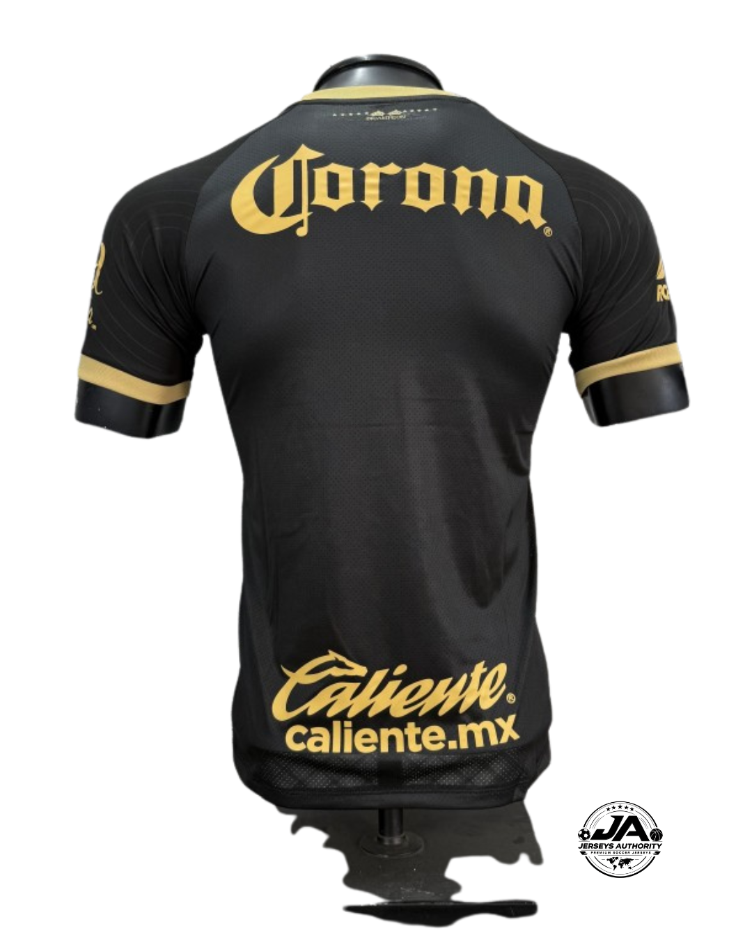 26/27 Deportivo Toluca Away Black Gold Player Jersey - Slim Fit