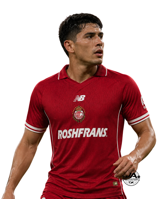 Player Version 26/27 Toluca Home Red Jersey - Slim Fit