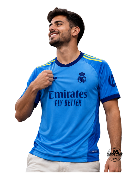 26/27 Real Madrid Goalkeeper Away Blue Jersey