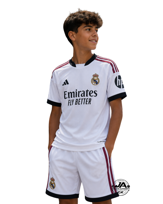 26/27 Kids Real Madrid Home Jersey