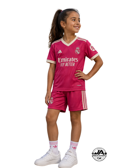 26/27 Kids Real Madrid Third Jersey