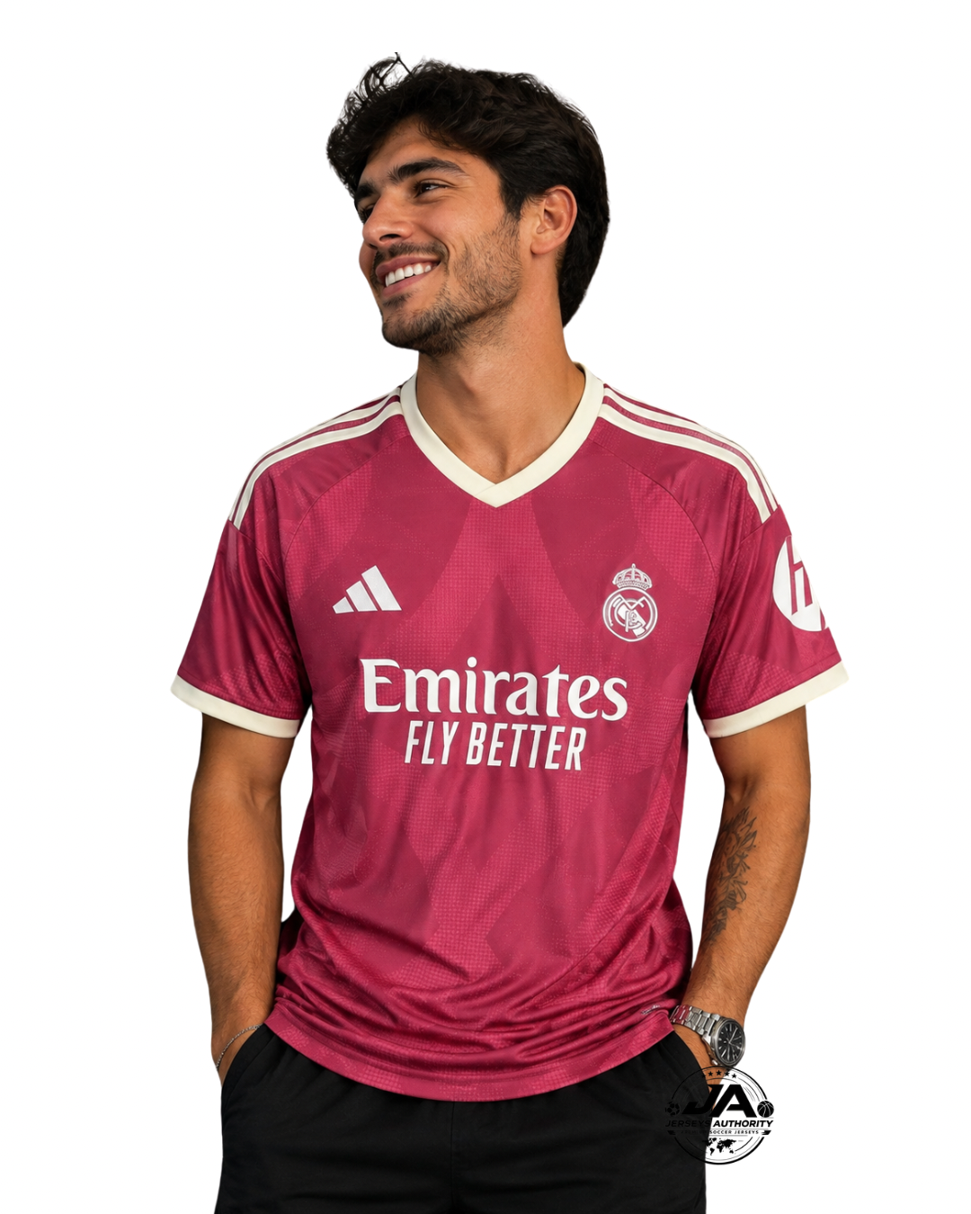 Tercera Camiseta Rosa del Real Madrid III 2026/27