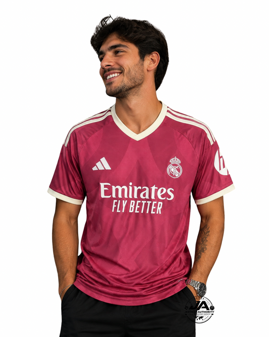 Real Madrid III 2026/27 Pink Third Jersey