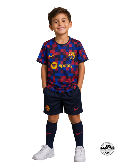 26/27 Kids Barcelona Academy Pro Pre-Match Jersey