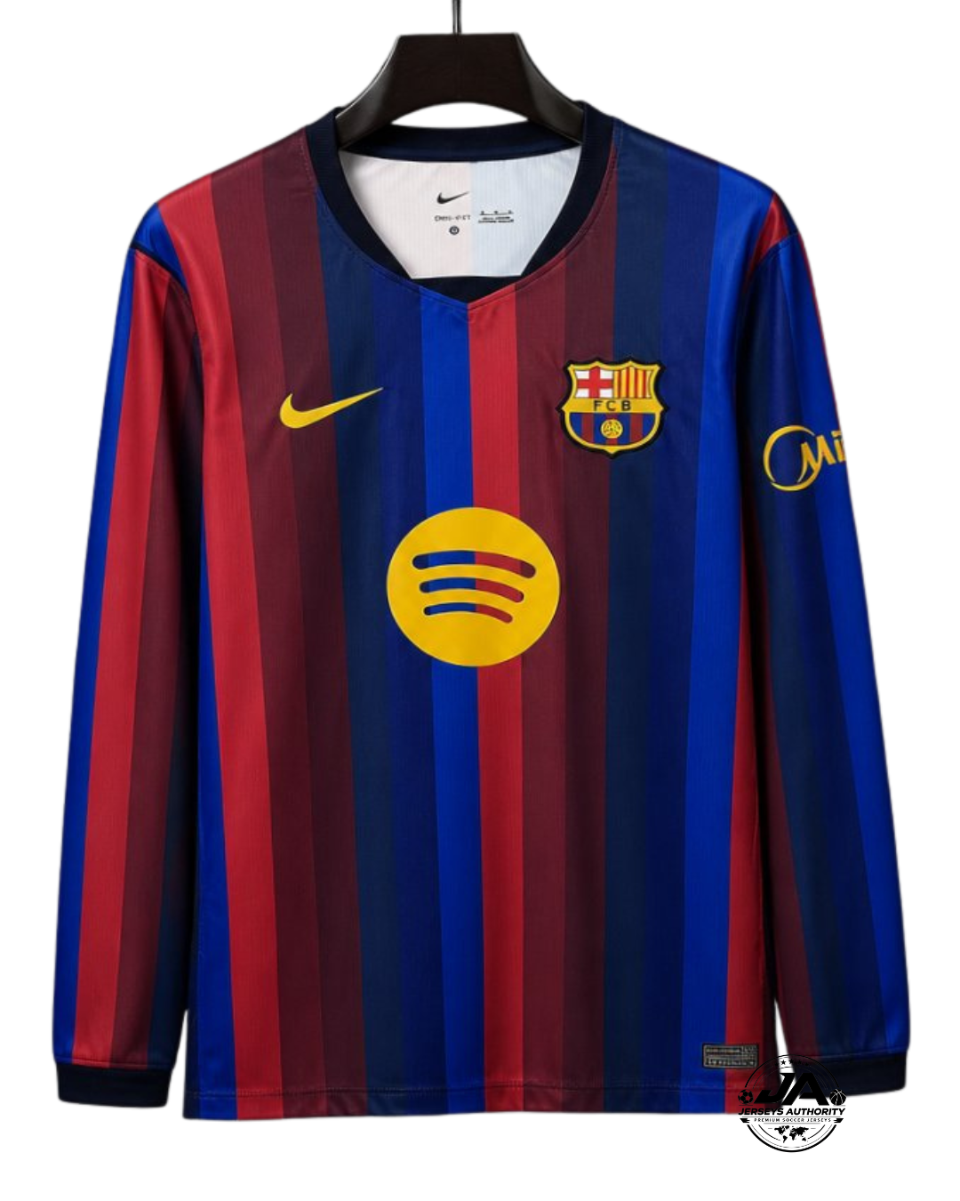 26/27 Barcelona Long Sleeve Home Jersey - Fan Version