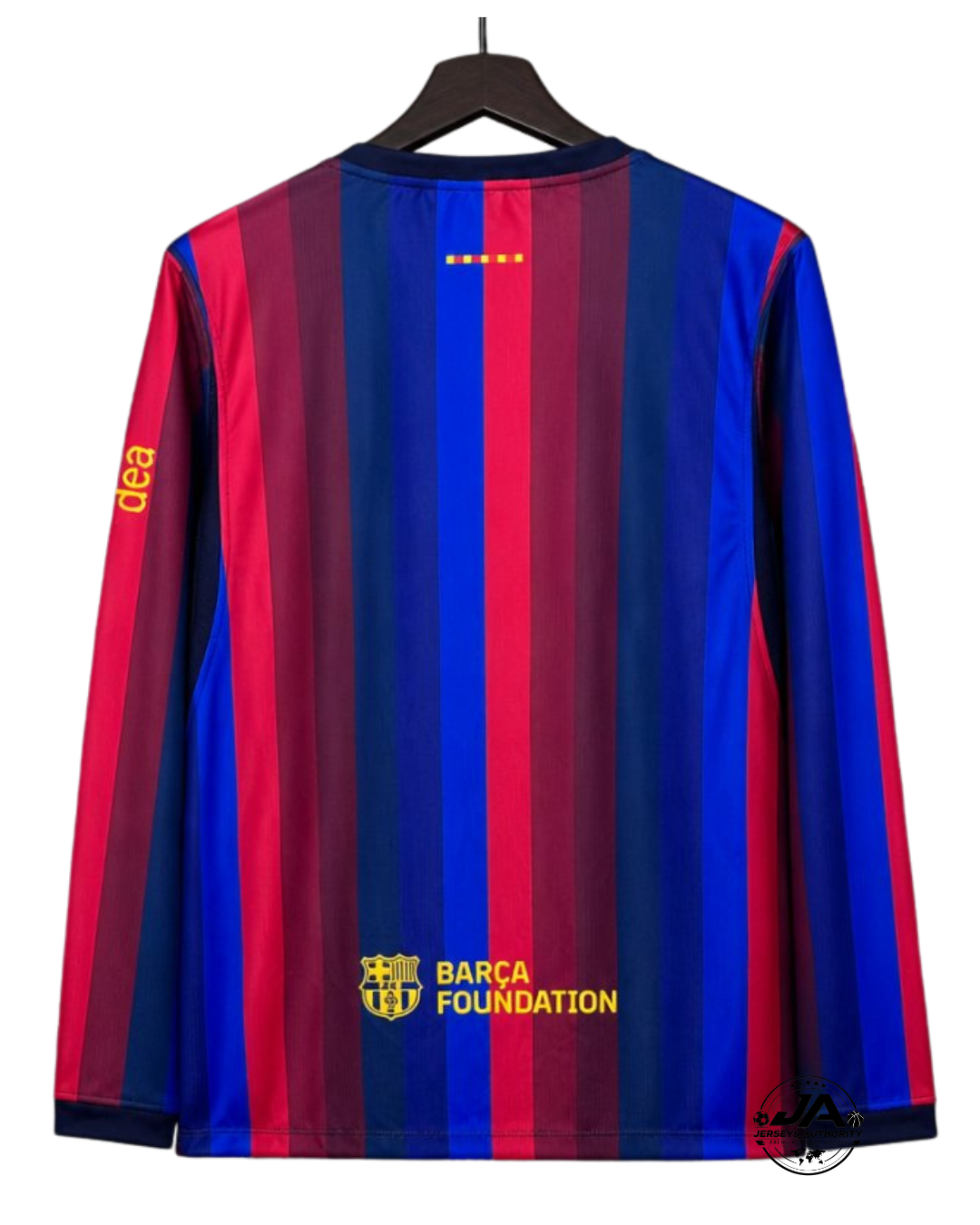 26/27 Barcelona Long Sleeve Home Jersey - Fan Version