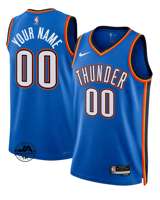 Oklahoma City Thunder Icon Edition Jersey - Blue