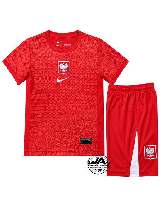 Kids Poland Away Jersey 2024