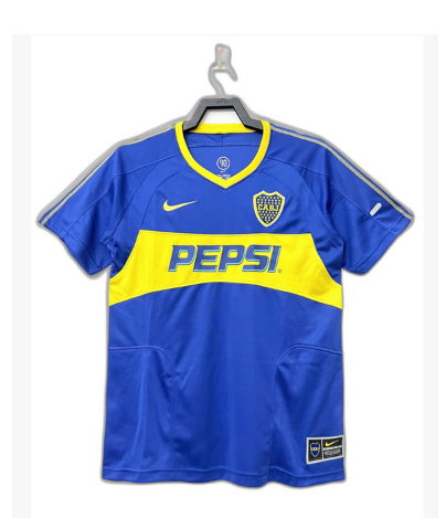 Boca Juniors 03/04 Home Jersey - Retro Version