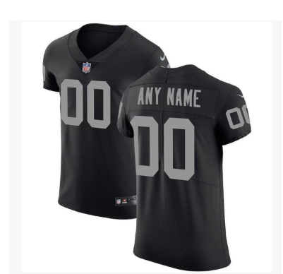 Las Vegas Raiders Untouchable Custom Jersey - Black