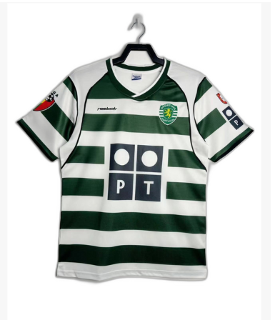 Sporting Lisbon Home Jersey 2001/03 - Retro Version