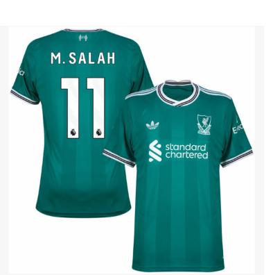 Liverpool Third Mohamed Salah 11 Fan Jersey 2025/26