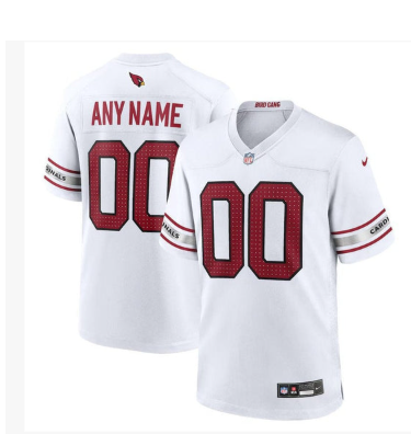 Arizona Cardinals Custom Game Jersey - White