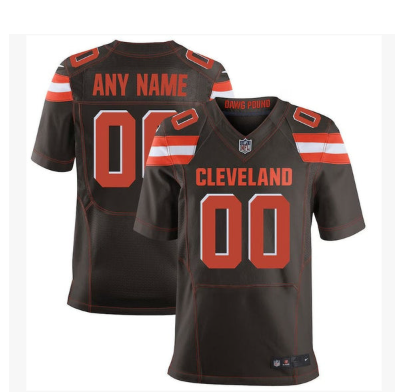 Cleveland Browns Custom NFL Jersey - Brown