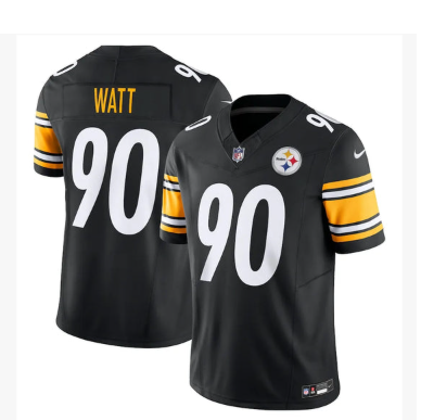 T.J. Watt #90 Limited Jersey - Black