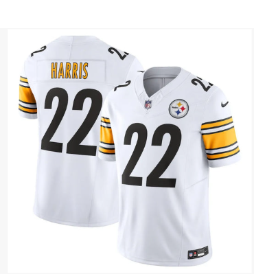 Najee Harris #22 Limited Jersey - White