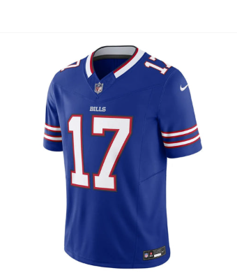 Josh Allen #17 Limited Jersey - Blue