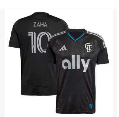 Charlotte FC Zaha 10 Away Fan Jersey 2025/26