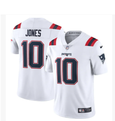 Mac Jones Limited Jersey - White